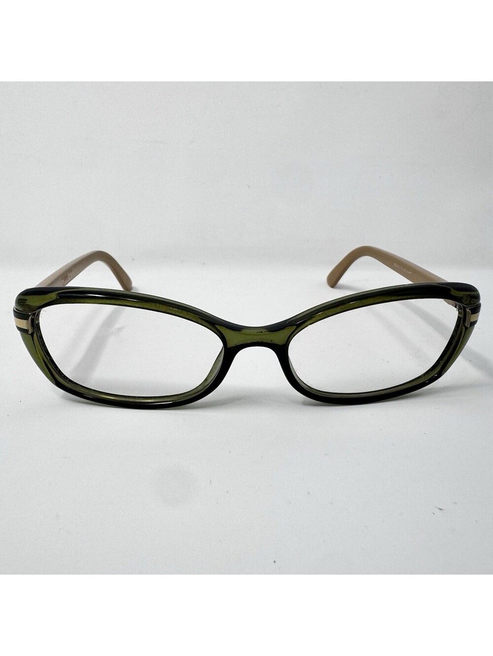 Gucci GG 3200 3IO Green Brown Optyl Eyeglass Frames 52-16-140 READ